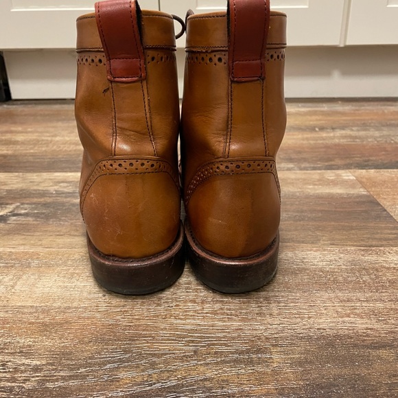 Allen Edmonds Dalton Wingtip Boots size 8D Walnut Brown - Picture 5 of 8